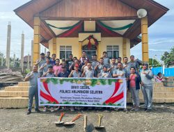 Natal 2024, Polres Halsel Gelar Bakti Religi