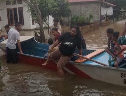 Intensitas Hujan Tinggi, Puluhan Desa Di Halsel Kebanjiran