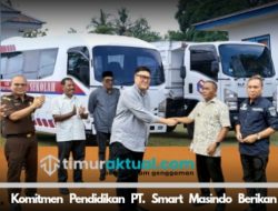 Komitmen Pendidikan PT. Smart Masindo Berikan Satu Unit Bus Sekolah dan Truk Sampah