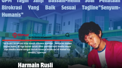 GPM Tagih Janji Bassam-Helmi Penataan Birokrasi “Senyum-Humanis”