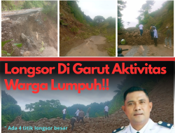Longsor Landa Garut, Aktivitas Warga Lumpuh