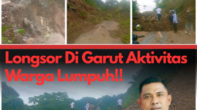 Longsor Landa Garut, Aktivitas Warga Lumpuh