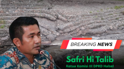 Soal Talud Rp. 20 Miliar, Komisi III DPRD Halsel Minta BPBD Ambil Langka