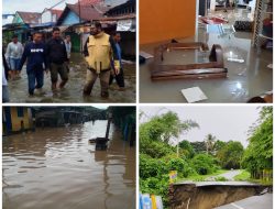 Hujan Sehari Penuh 2430 Jiwa Diungsikan BPBD Halsel dan Tim Gabungan