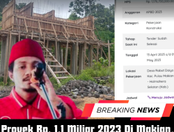 Proyek Terbengkalai Rp. 1.1 Miliar Tahun 2023, Lolos dari Audit BKP