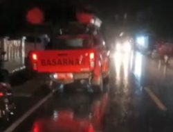 Hingga Pukul 00.46 WIT Kota Ternate Masih Diguyur Hujan,  Sejumlah Warga Dievakuasi Basarnas