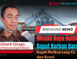 Mesjid Raya Halsel Dapat Korban Baru